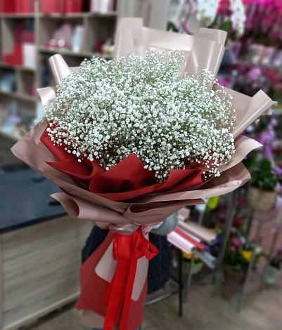 Букет цветов из: Гипсофила в Рузе
