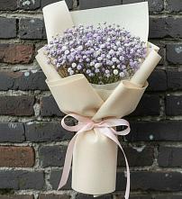 Букет цветов из:  Гипсофила в Рузе