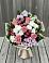 Букет цветов из: Альстромерии, Гвоздики, Розы и Хризантемы в Рузе
