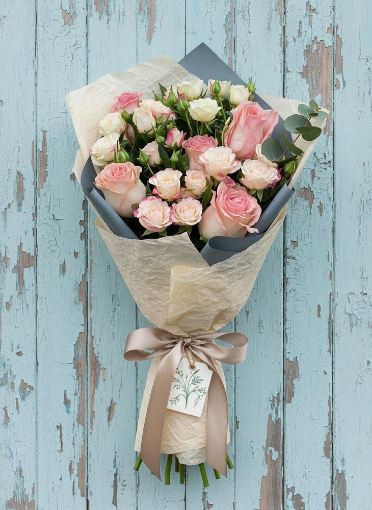 Букет цветов из: Розы в Рузе