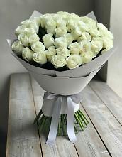Букет 35 Белых роз в Рузе