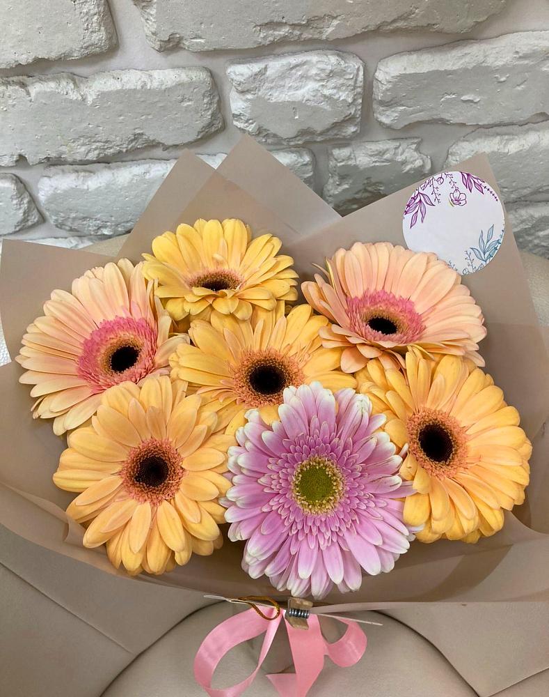 Букет цветов из: Герберы в Рузе