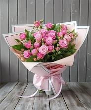Букет Розовый кустик в Рузе