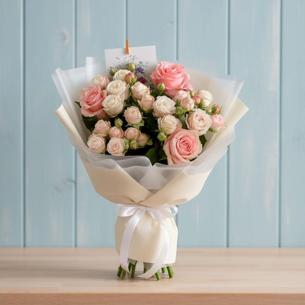 Букет цветов из: Розы в Рузе