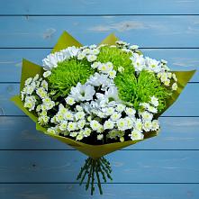 Букет цветов из:  Хризантемы в Рузе