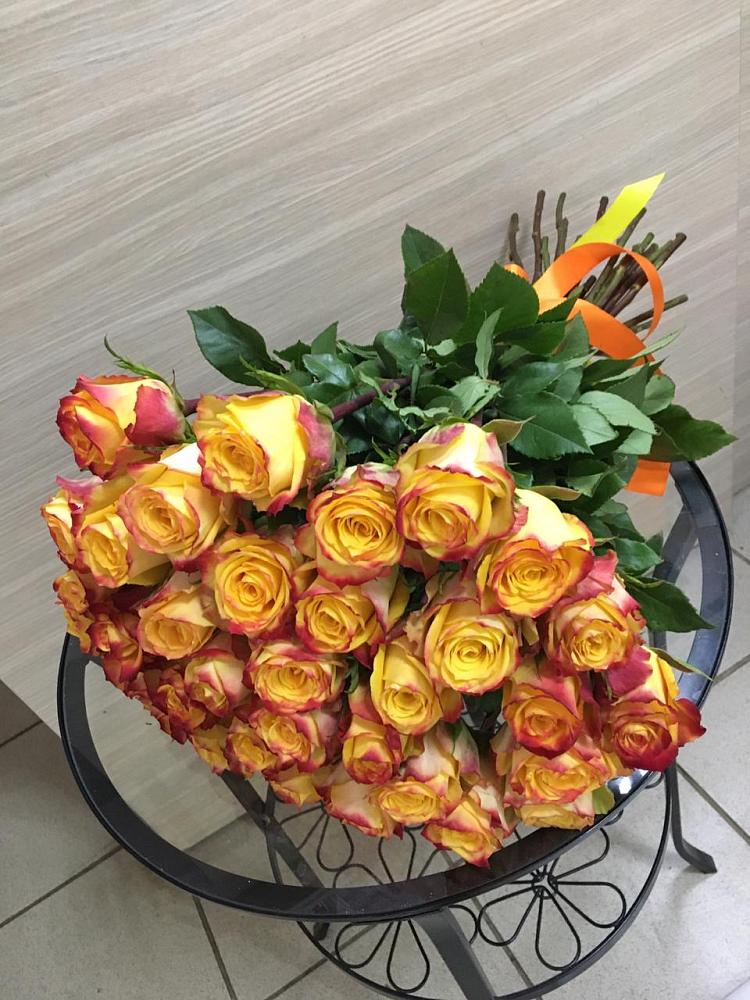 Букет Желтые розы в Рузе