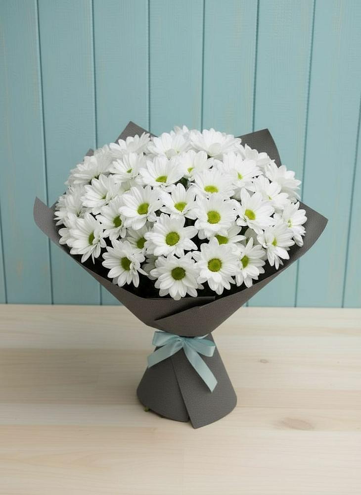 Букет цветов из: Хризантемы в Рузе