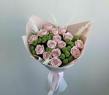 Букет цветов из:  Розы и Хризантемы в Рузе
