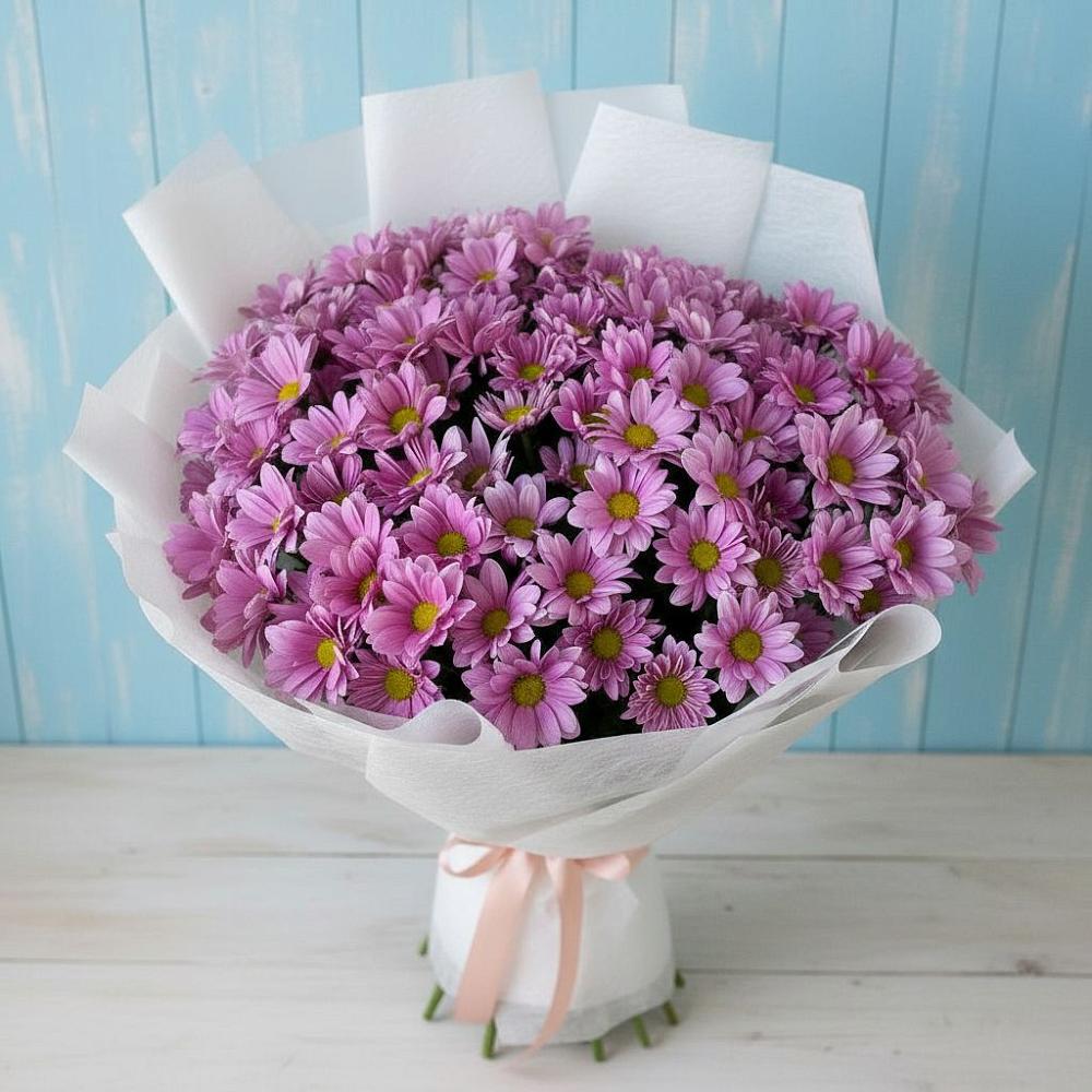 Букет цветов из: Хризантемы в Рузе