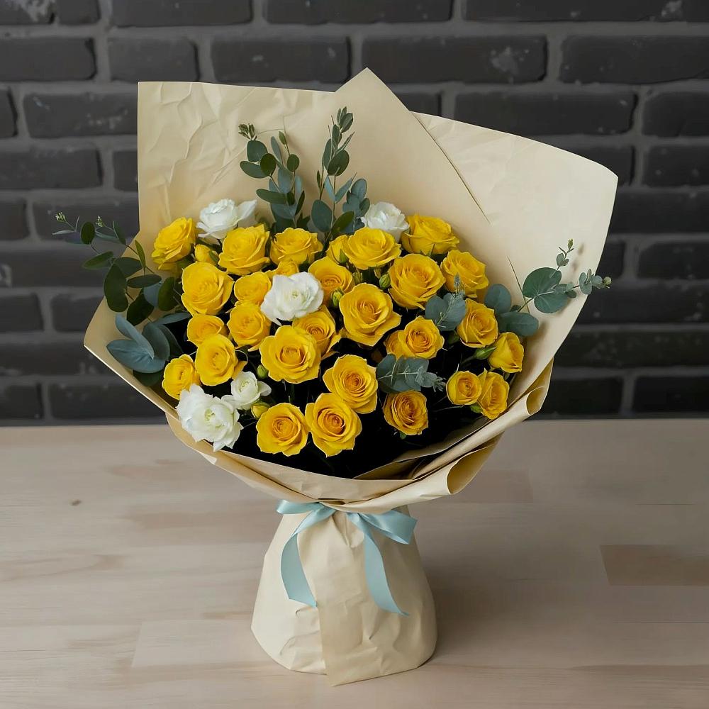 Букет цветов из: Розы в Рузе