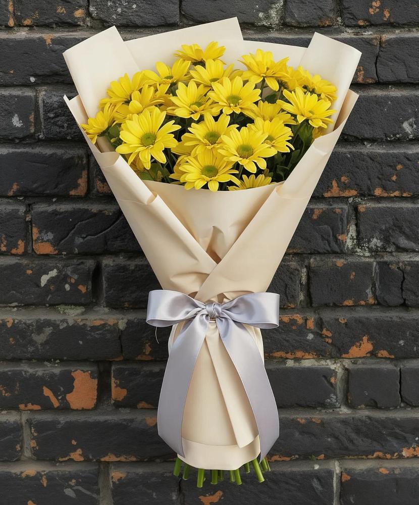 Букет цветов из: Хризантемы в Рузе