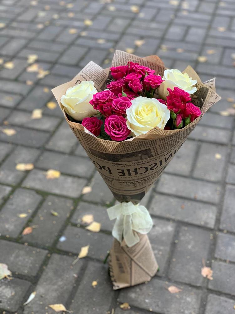 Букет цветов из: Розы в Рузе