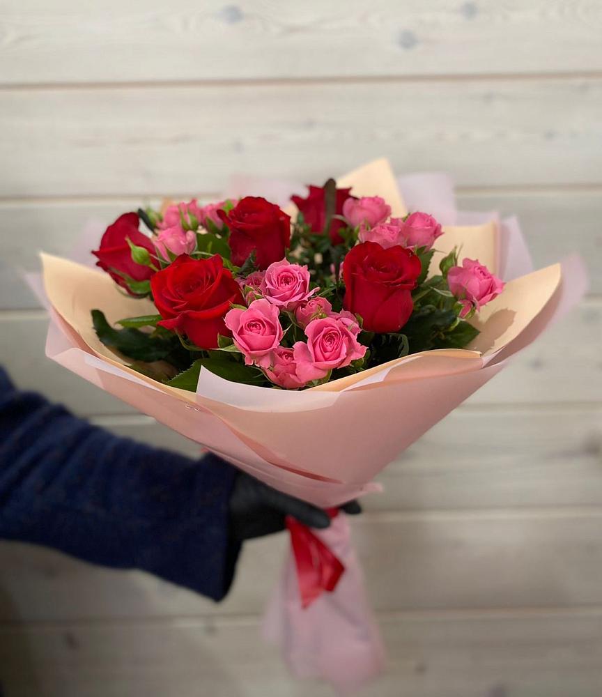 Букет цветов из: Розы в Рузе