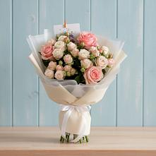 Букет цветов из:  Розы в Рузе
