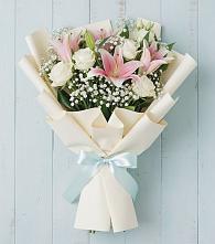 Букет цветов из:  Лилии в Рузе